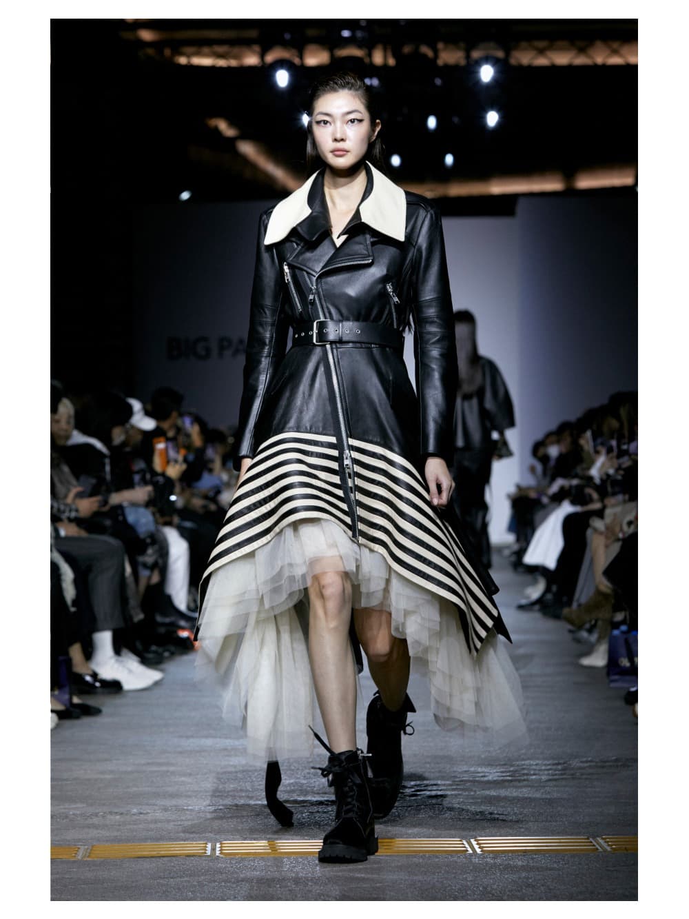 Leather Couture Coat