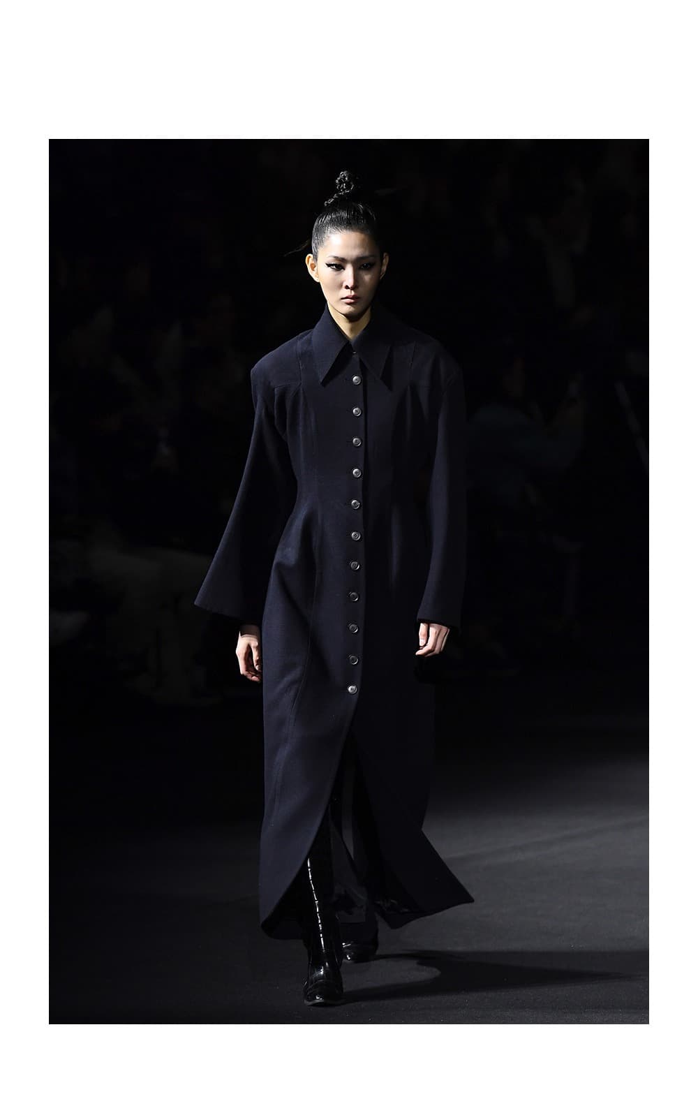 Navy Wool Coat Dress