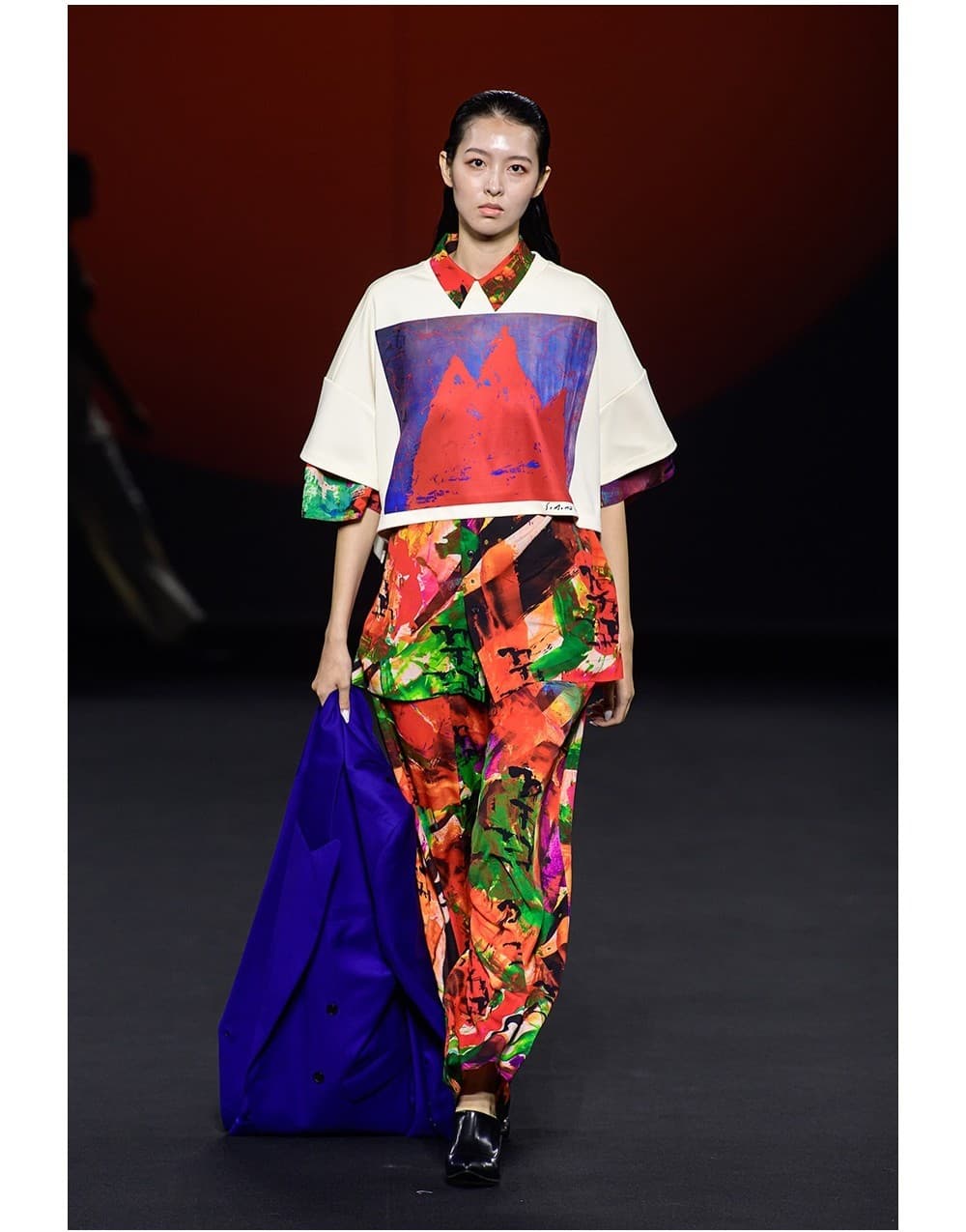 Artwork Wide Pants
