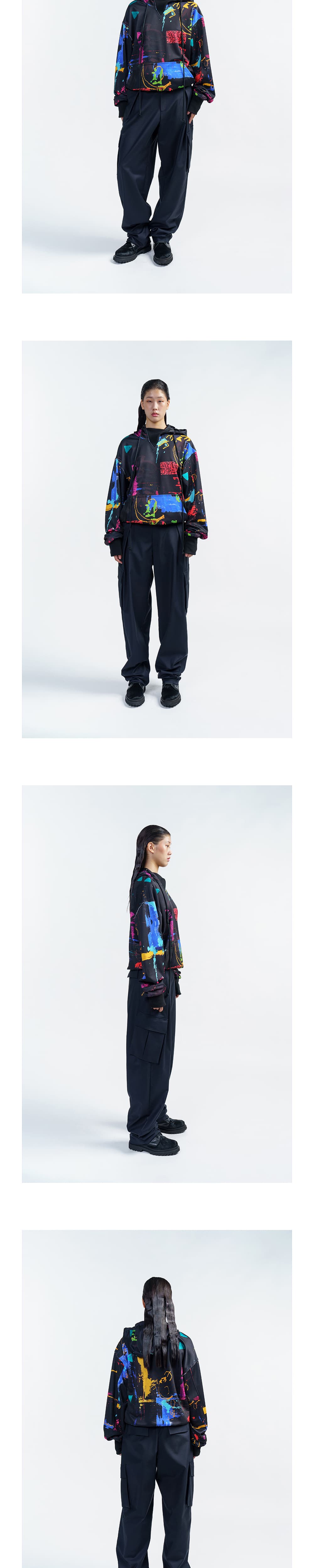 Artwork Black Hoodie — vue 4