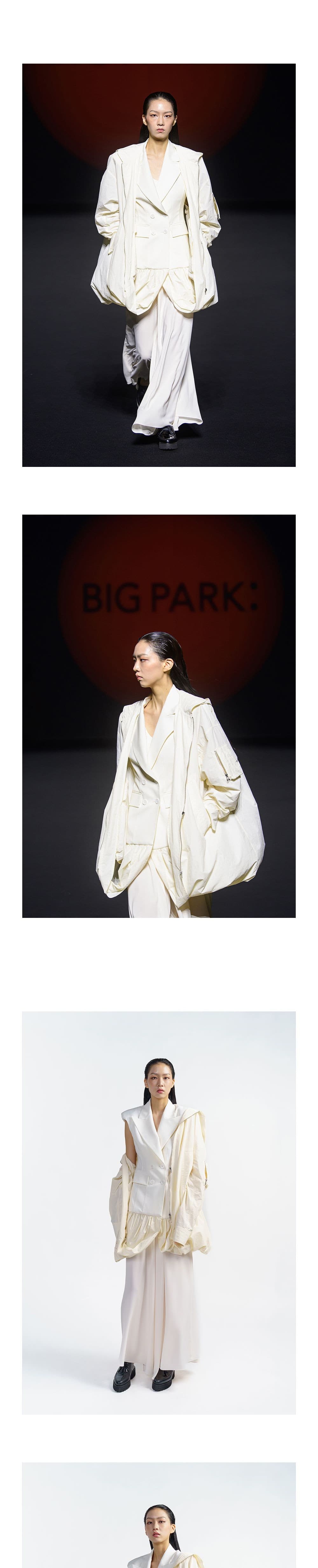 Transform Two-Layer Jacket (Cream) — vue 3