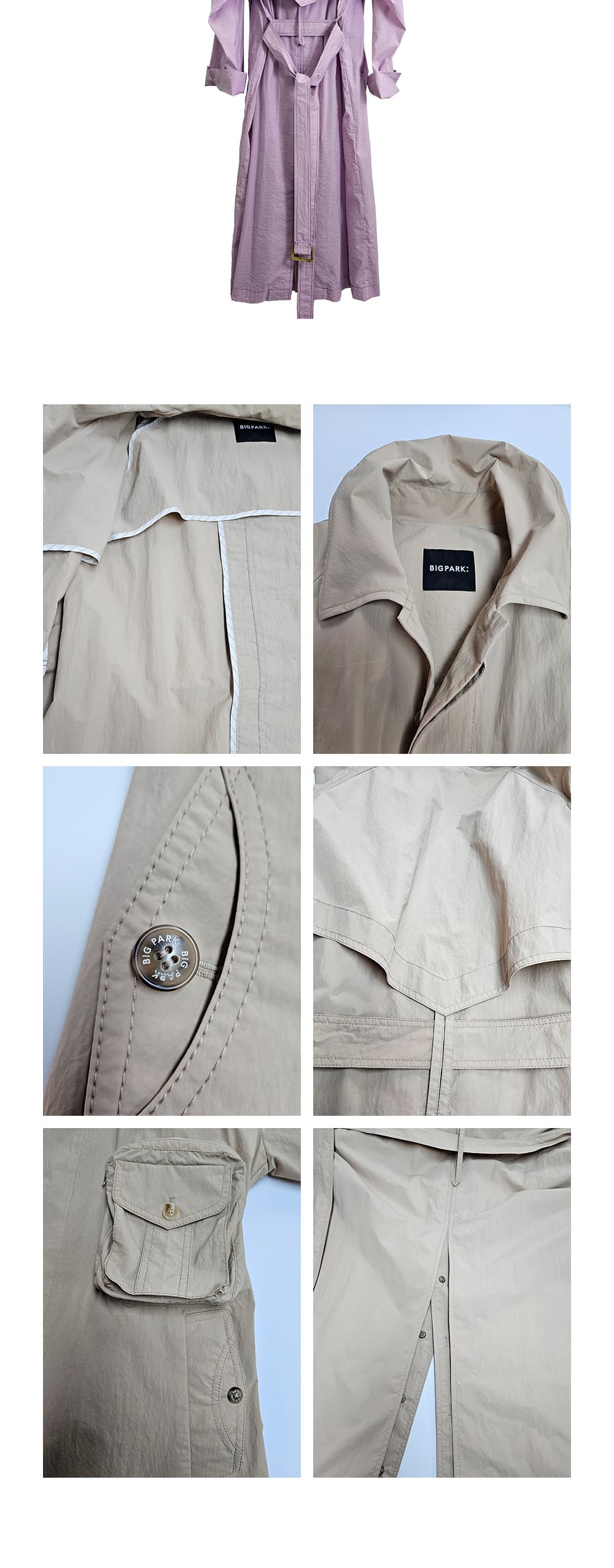 Light-weight Front Pockets Trench Coat — vue 6