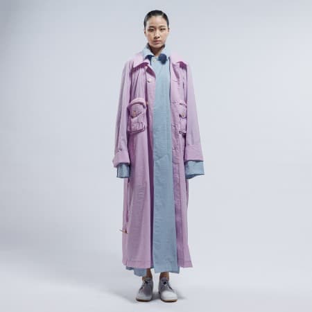 Light-weight Front Pockets Trench Coat