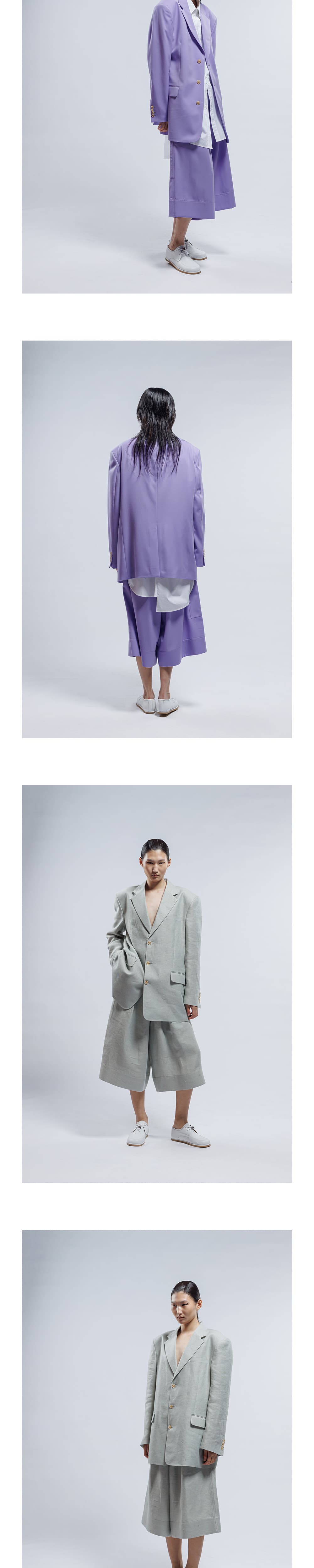 Loose Fit Single Jacket — vue 4