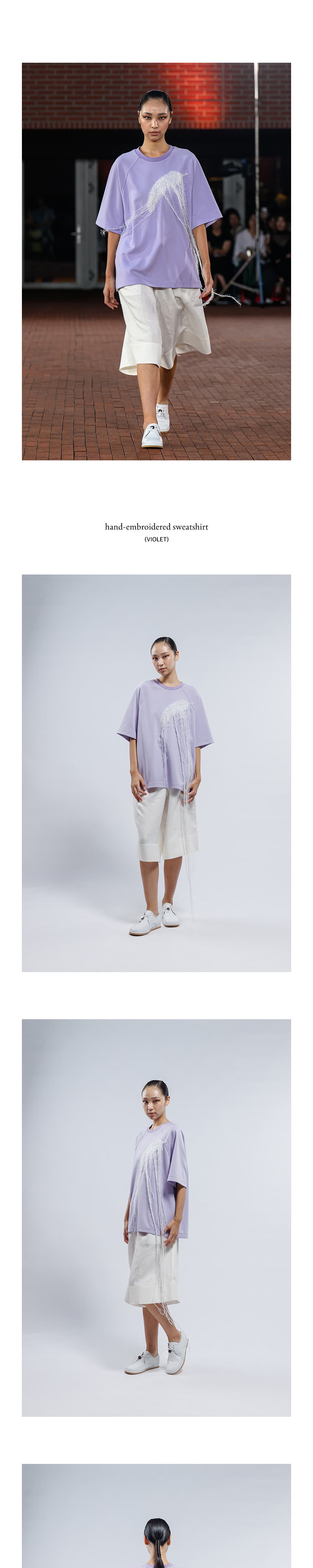 Hand-embroidered Sweatshirt — vue 3