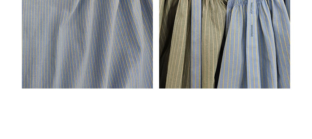 Smocking Detail Asymmetrical Cotton Shirt — vue 5