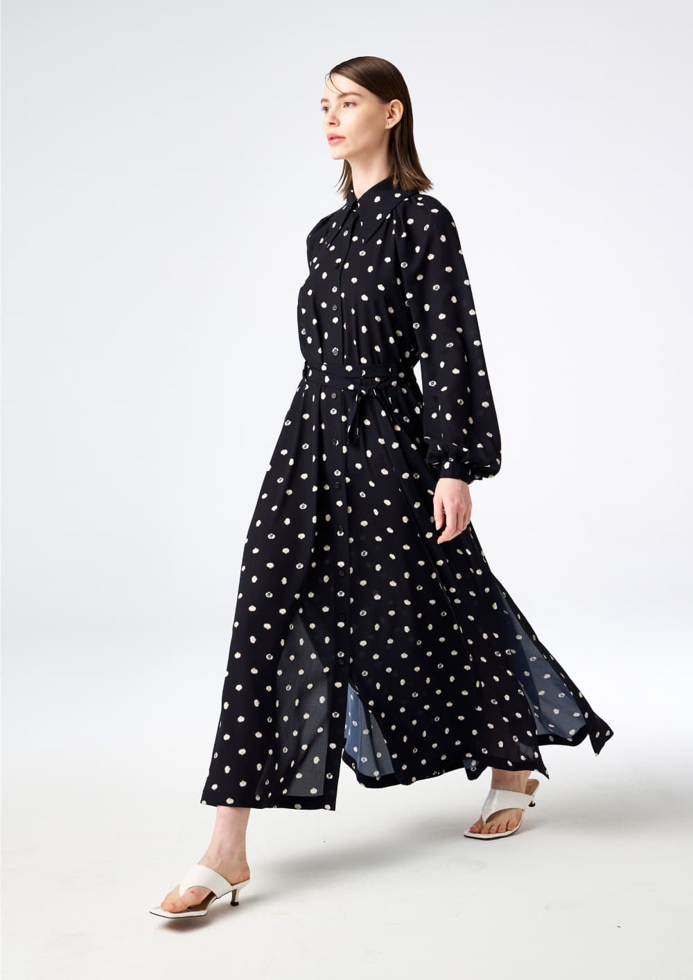 BIG PARK Dandelion Shirt Dress