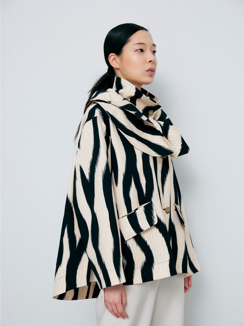 Zebra Knit Jacket