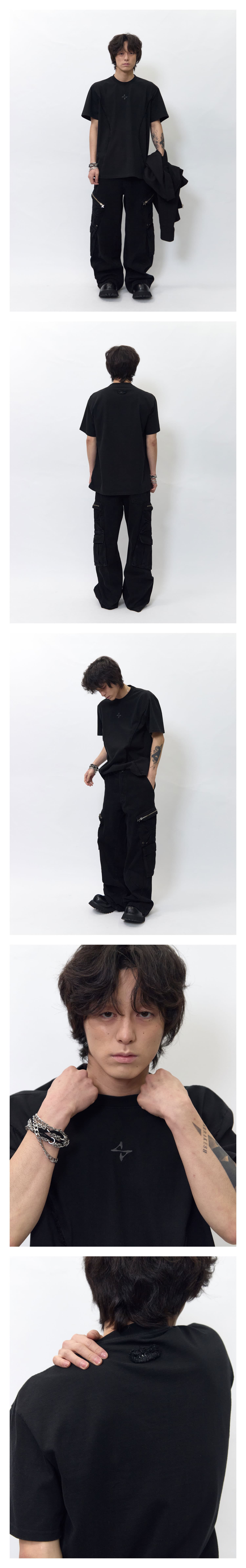 Vintage Logo Embroidery T-Shirt — vue 4