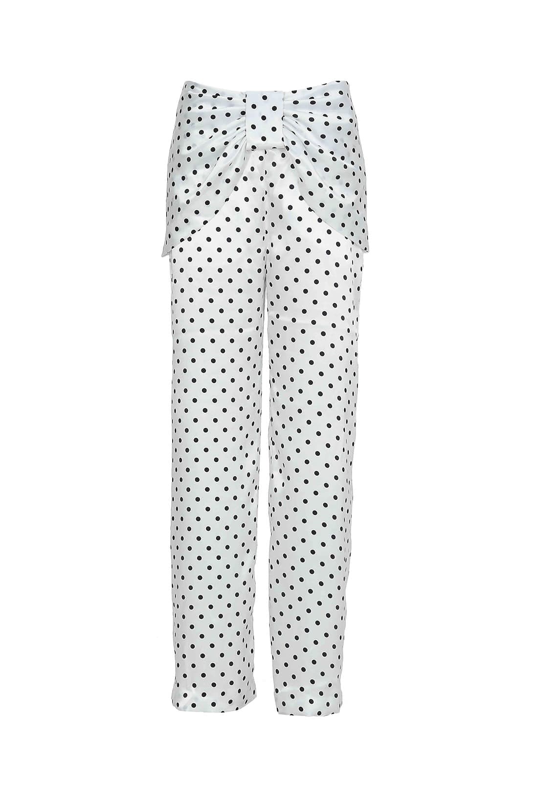 [RE-EDITION] Dot Ribbon Drape Pants
