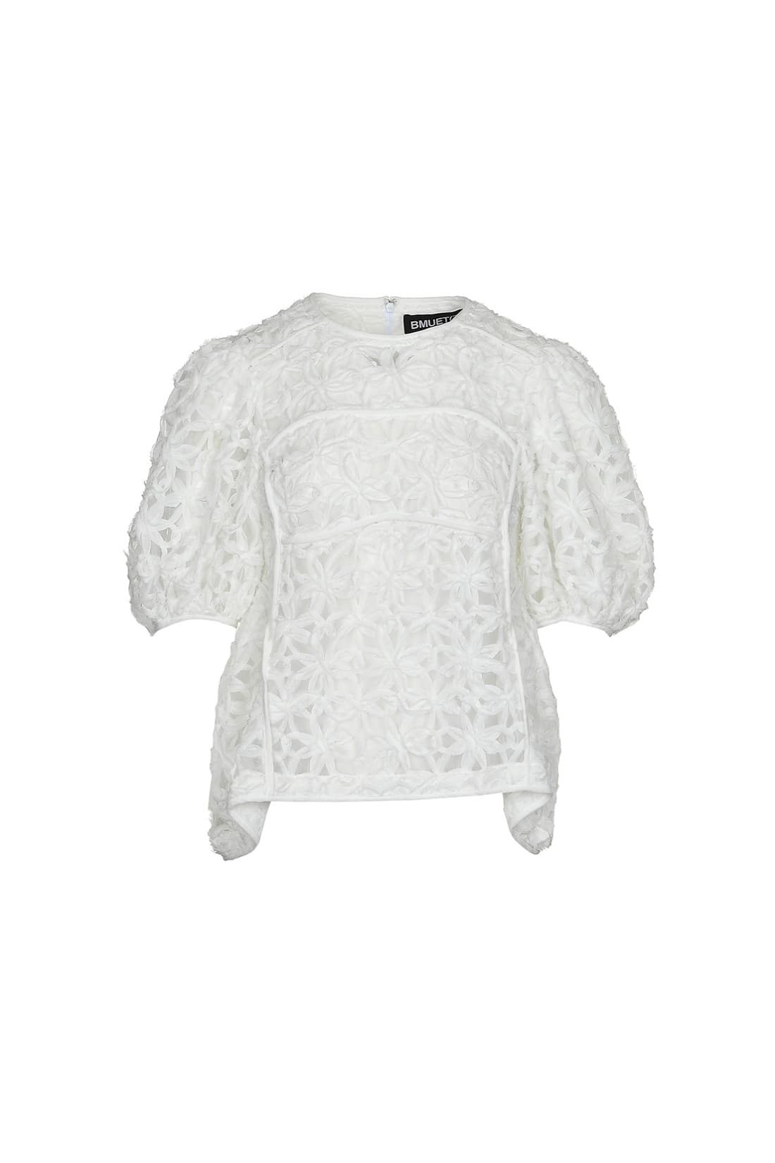 [RE-EDITION] Lace Puff Sleeve Blouse