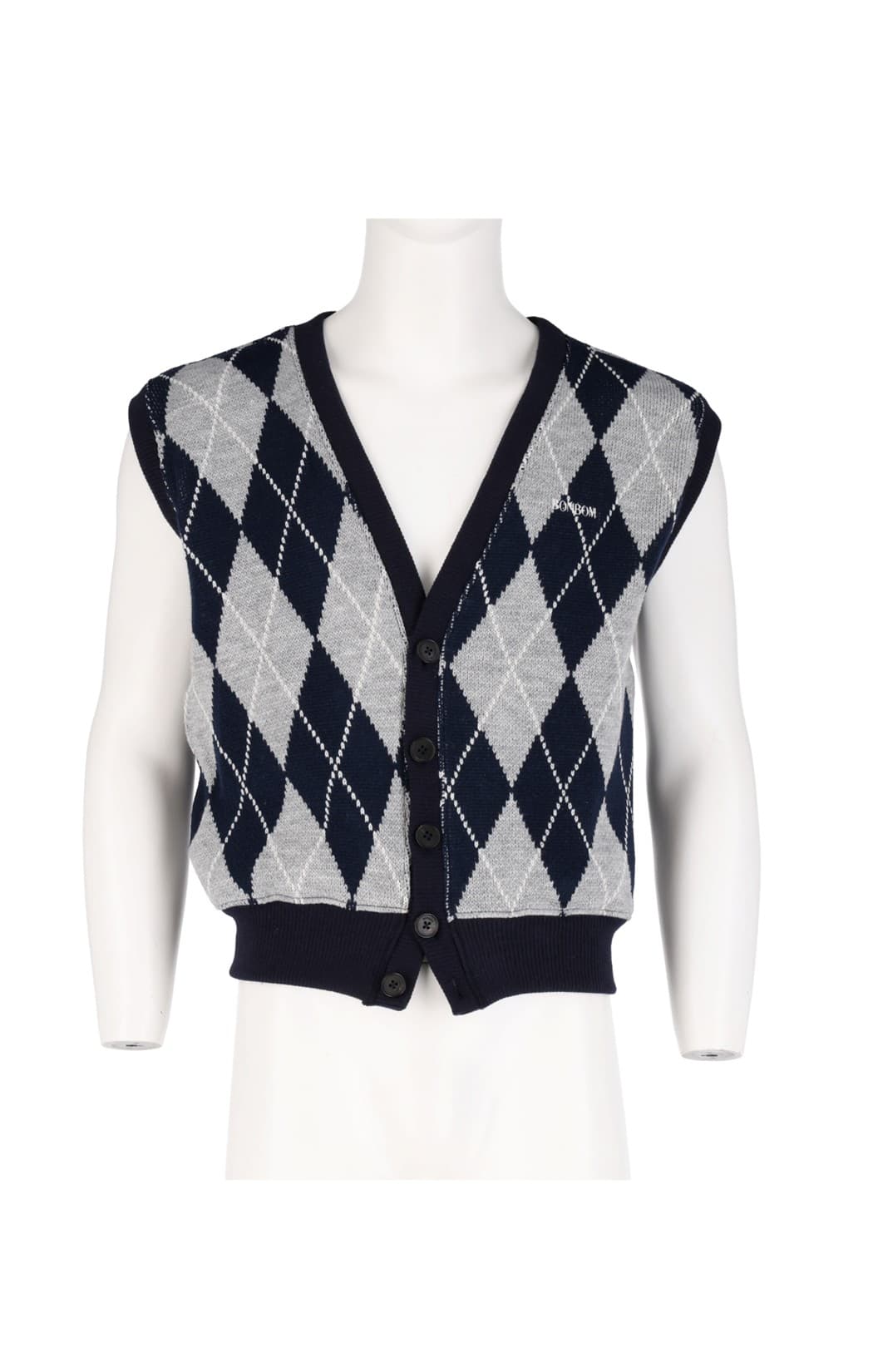 Argyle Knit Vest