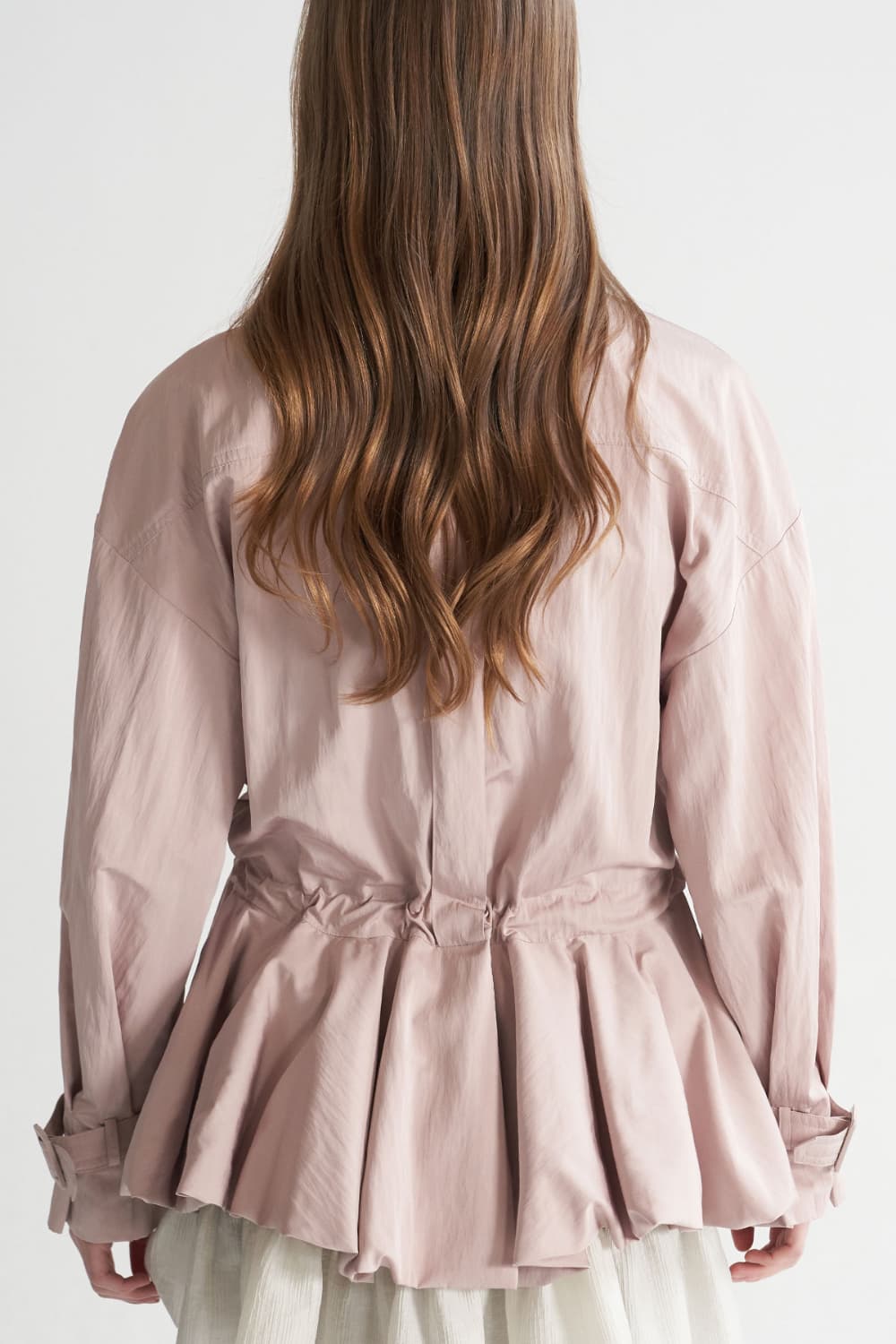 [CAHISIENNE 26SS] Balloon Hem Half Trench — vue 14