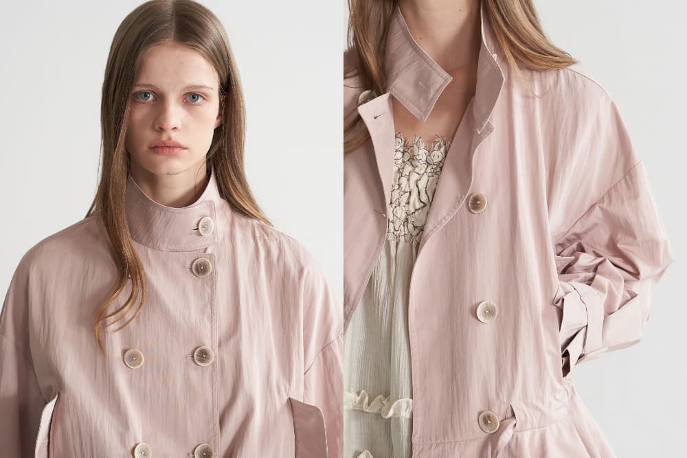 [CAHISIENNE 26SS] Balloon Hem Half Trench — vue 18