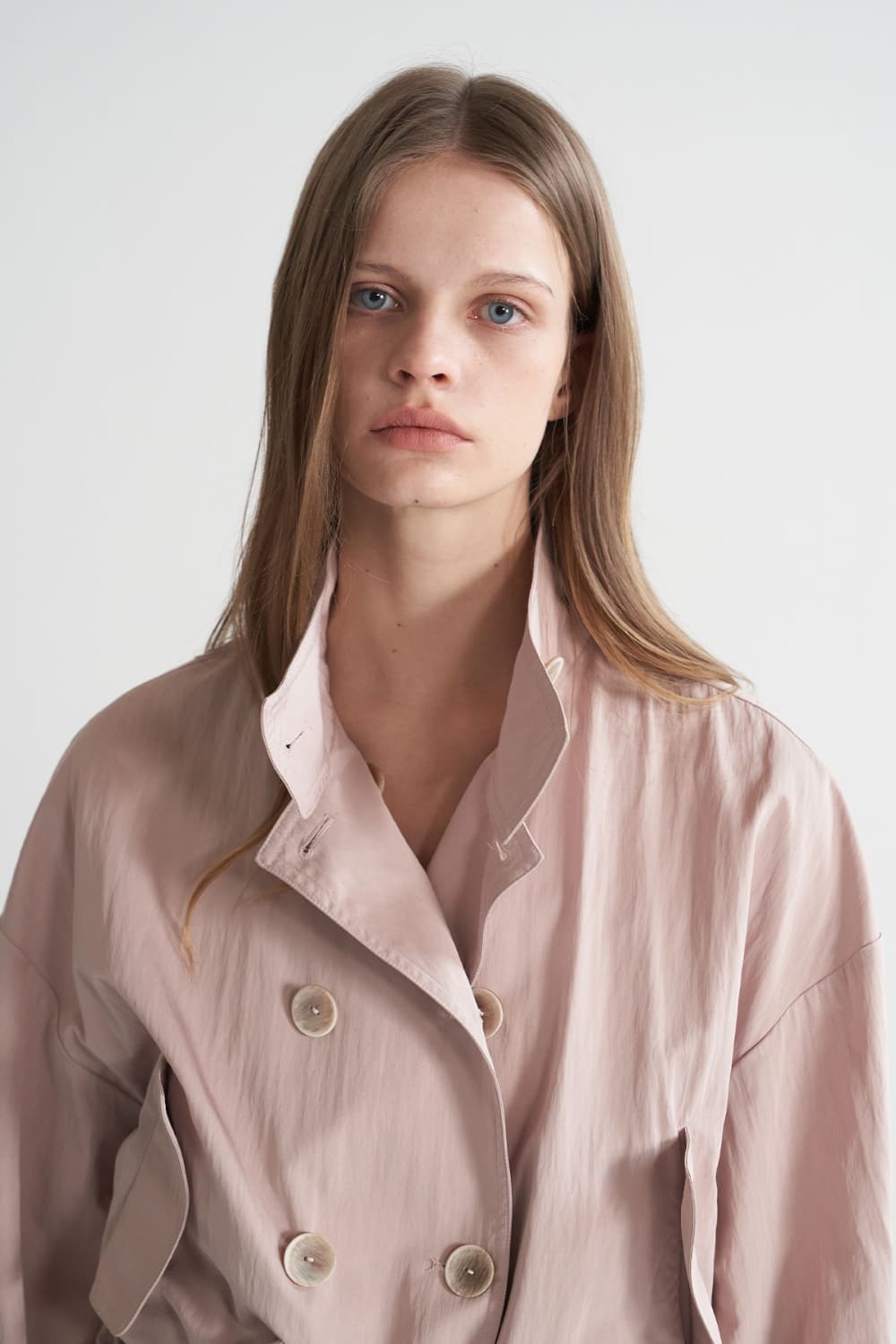 [CAHISIENNE 26SS] Balloon Hem Half Trench — vue 8