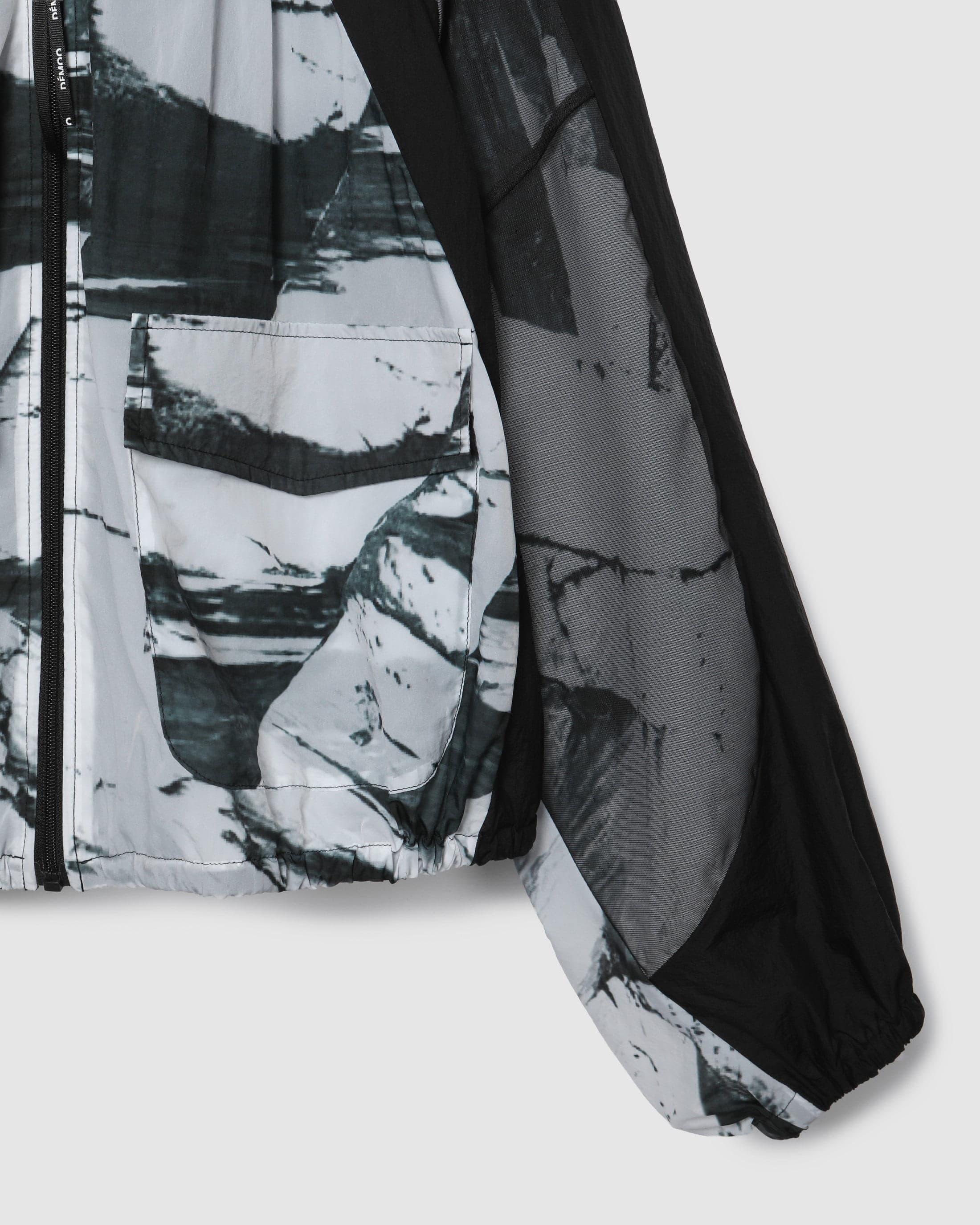 Marble Print Jacket Black PT — vue 6