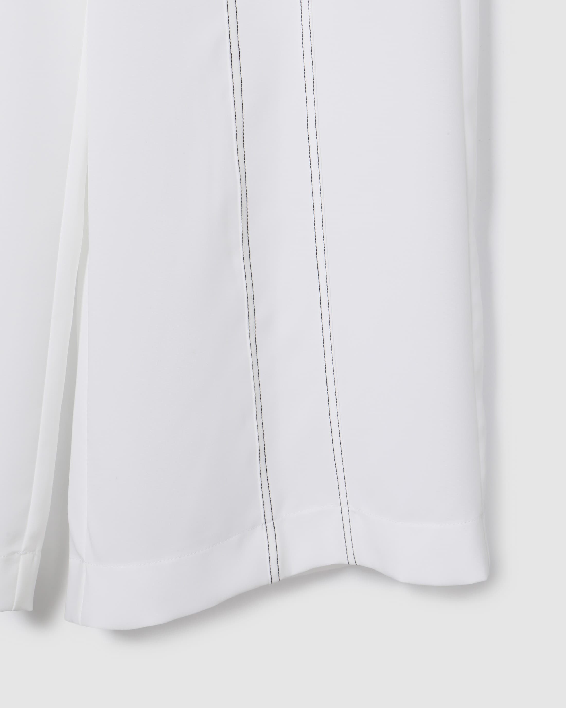 Contrast Stitch Pants White — vue 6