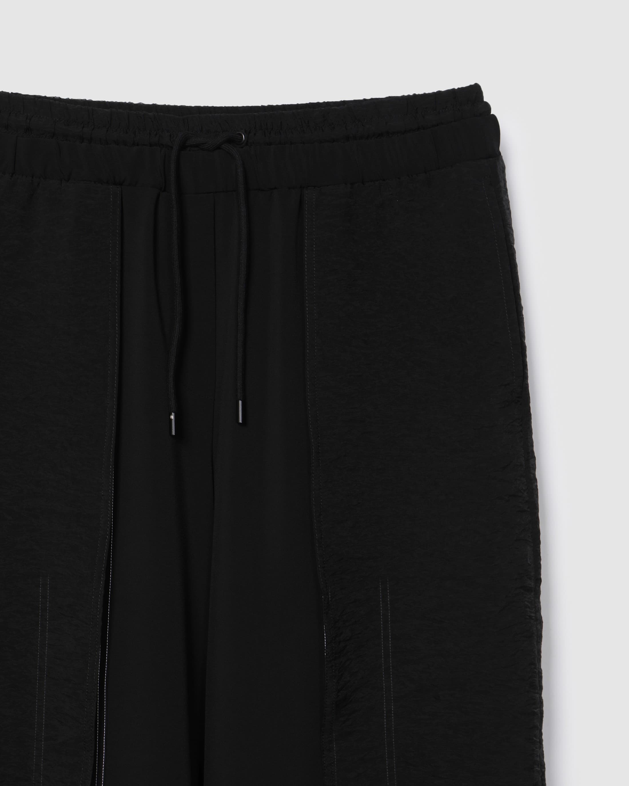Contrast Stitch Pants Black — vue 4
