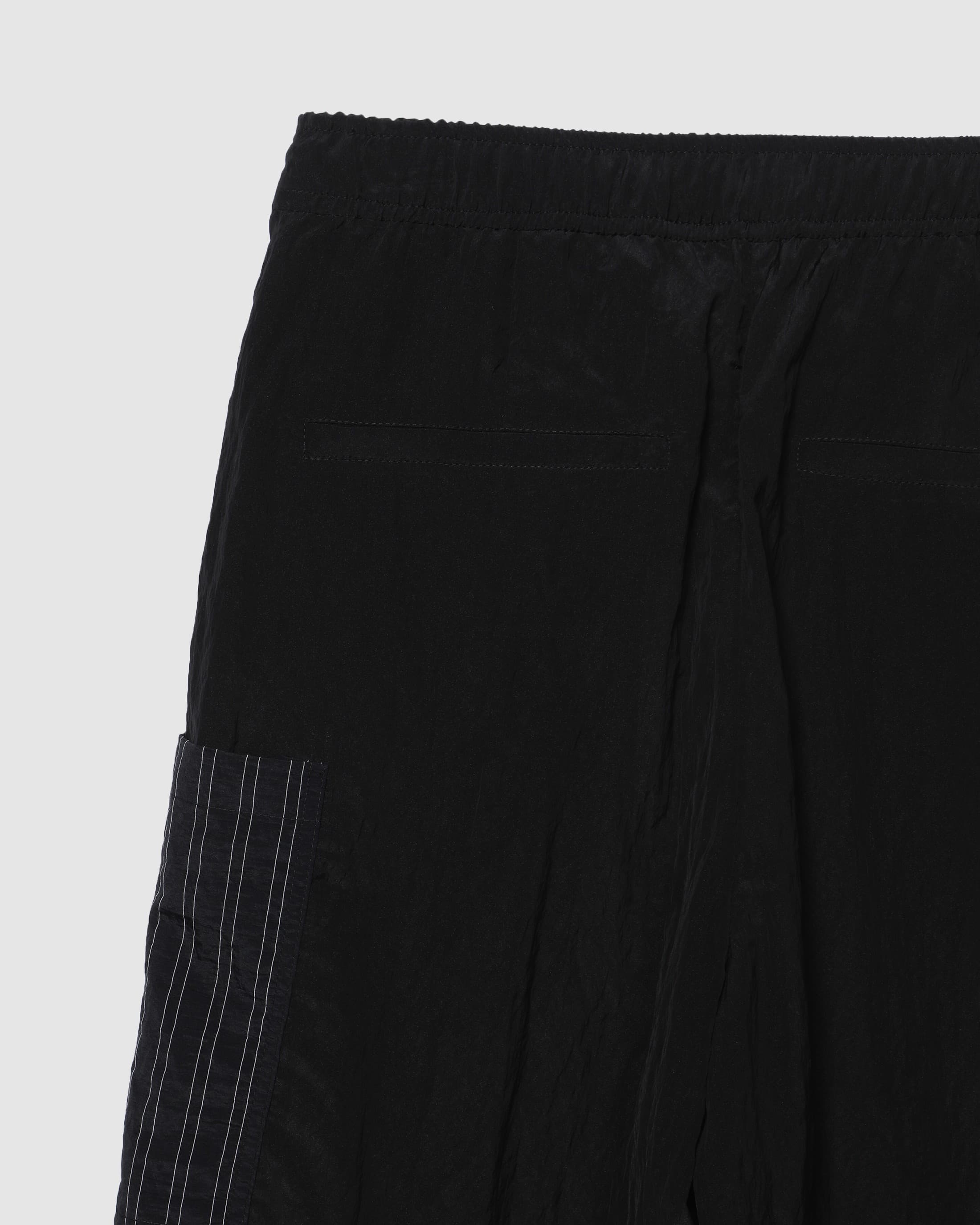 Stripe Panel Banding Pants Black PT — vue 6
