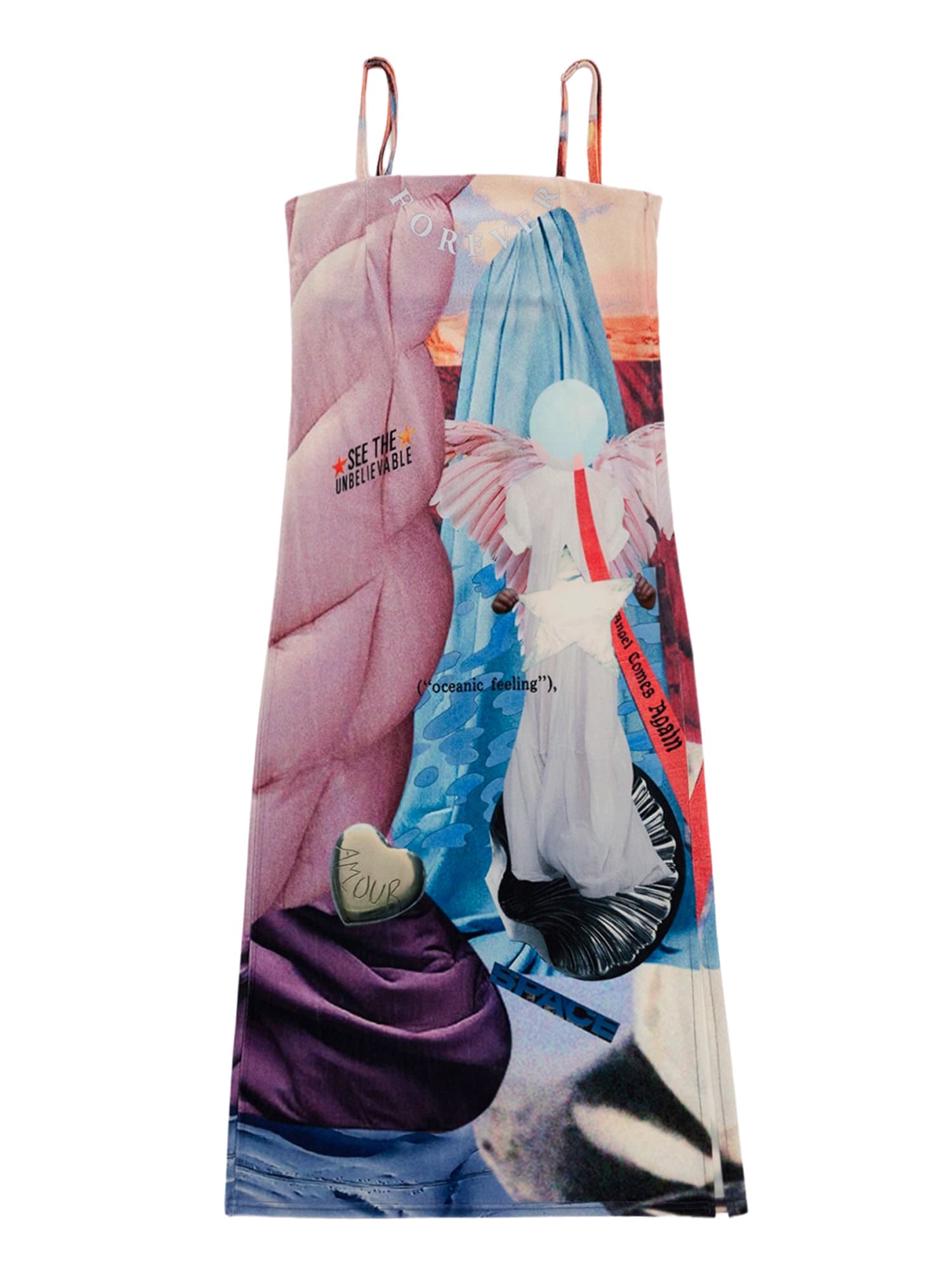Surrealism Velvet Dress