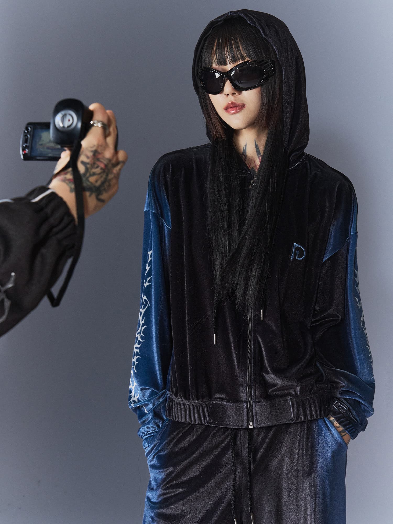 Tribal Velvet Hood (BK) — vue 6