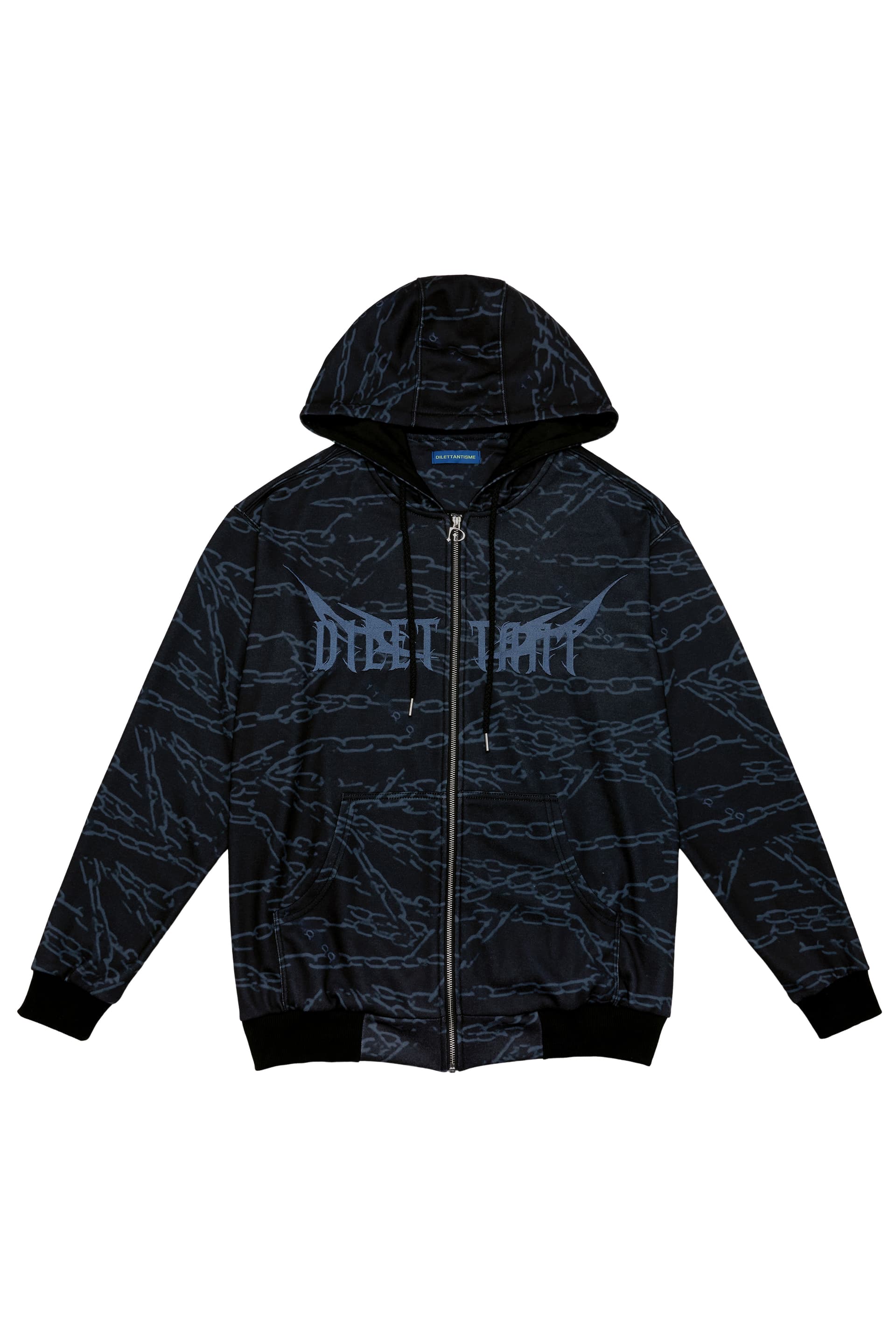 Chain Embroidery Hood