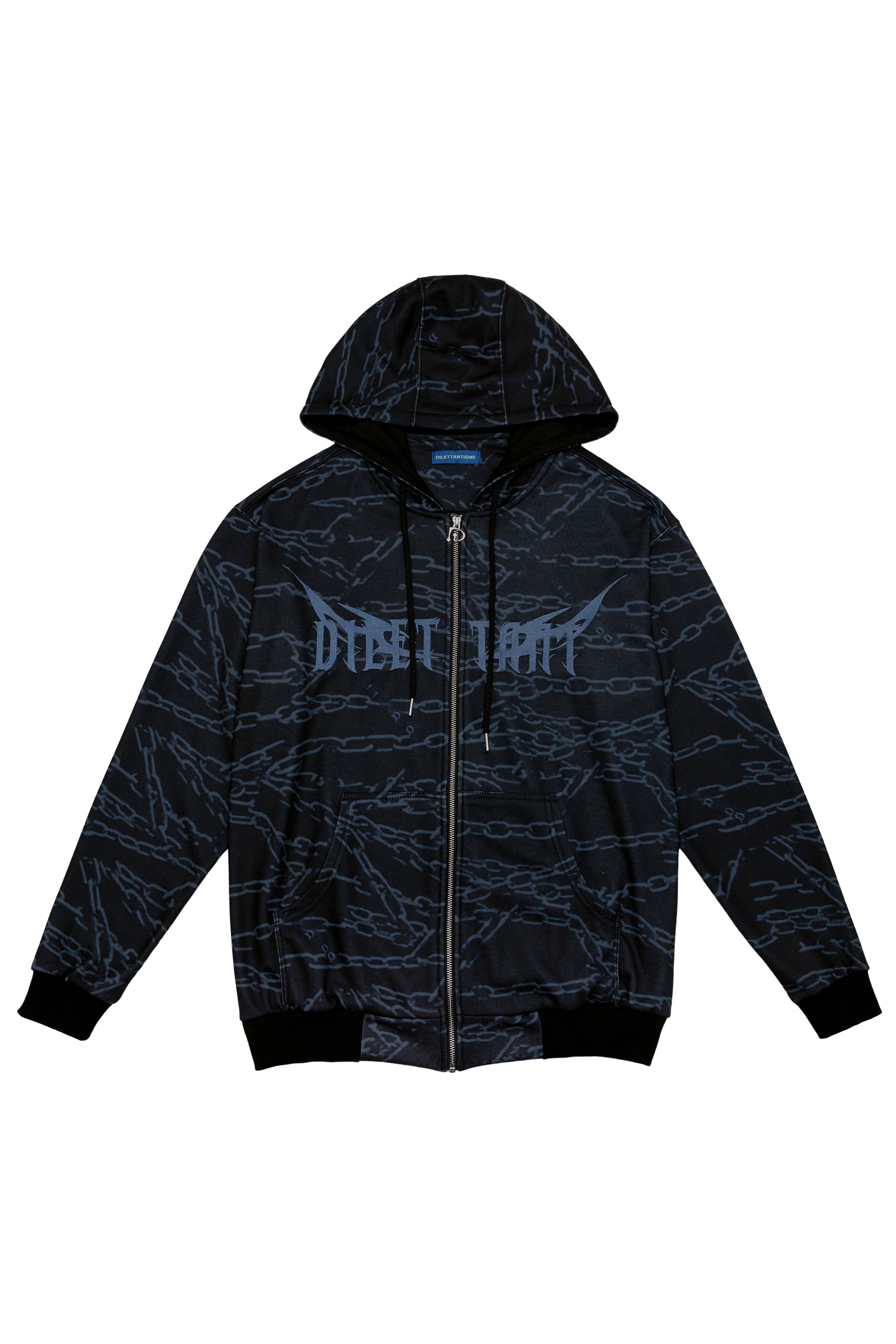 Chain Embroidery Hood