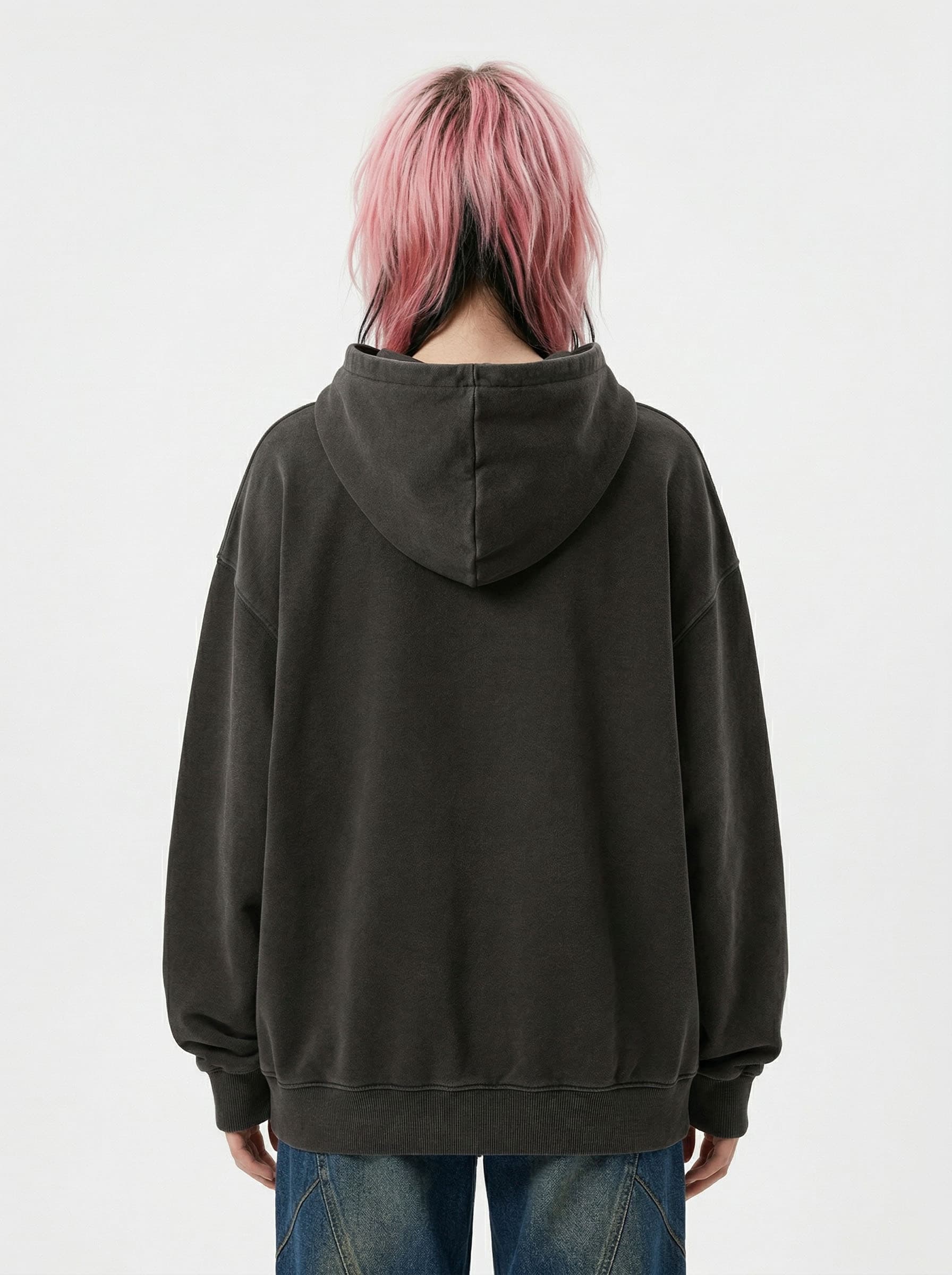 Pigment Logo Hoodie CH — vue 2