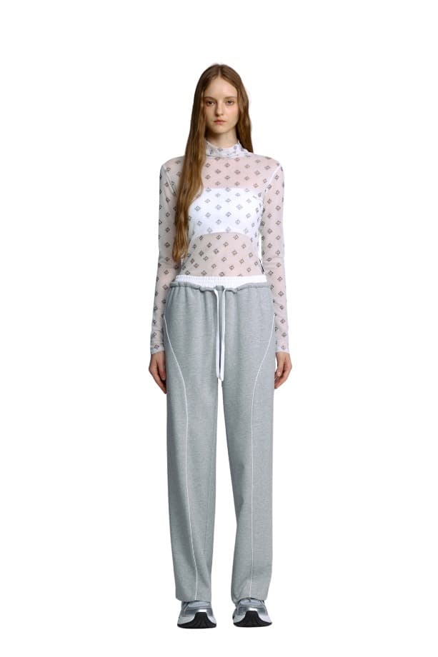Piping Sweatpants (GRAY)