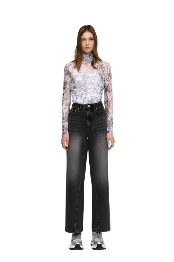 Outline Semi-wide Jeans (BB)