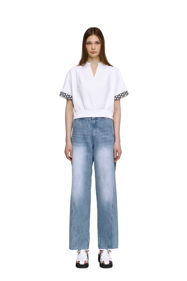 Inline Semi-Wide Jeans (LB)