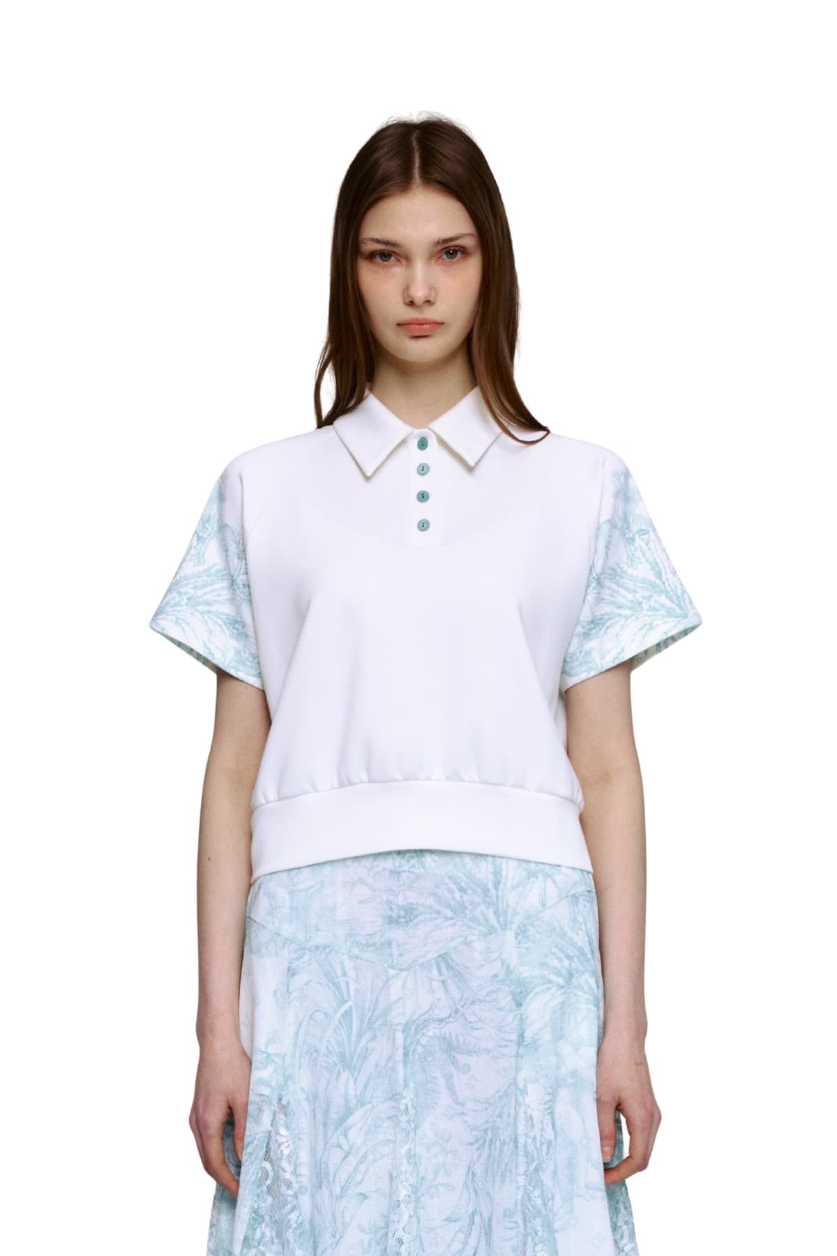 Raglan Collar T-shirt (WM) — vue 1