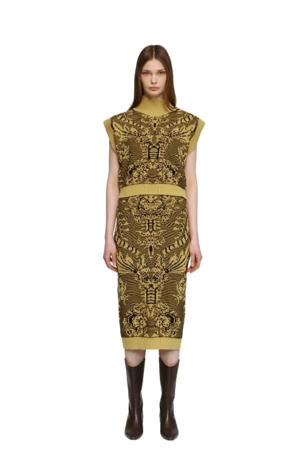 Jacquard Skirt (YE)