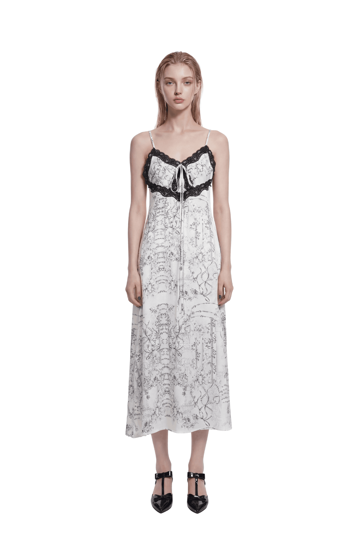 Lace Slim Dress (IV) — vue 4