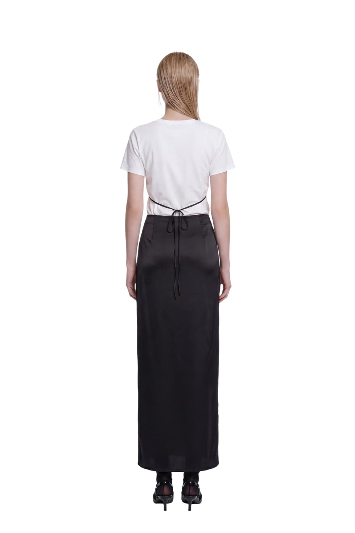 Draping Wrap Skirt (BK) — vue 6