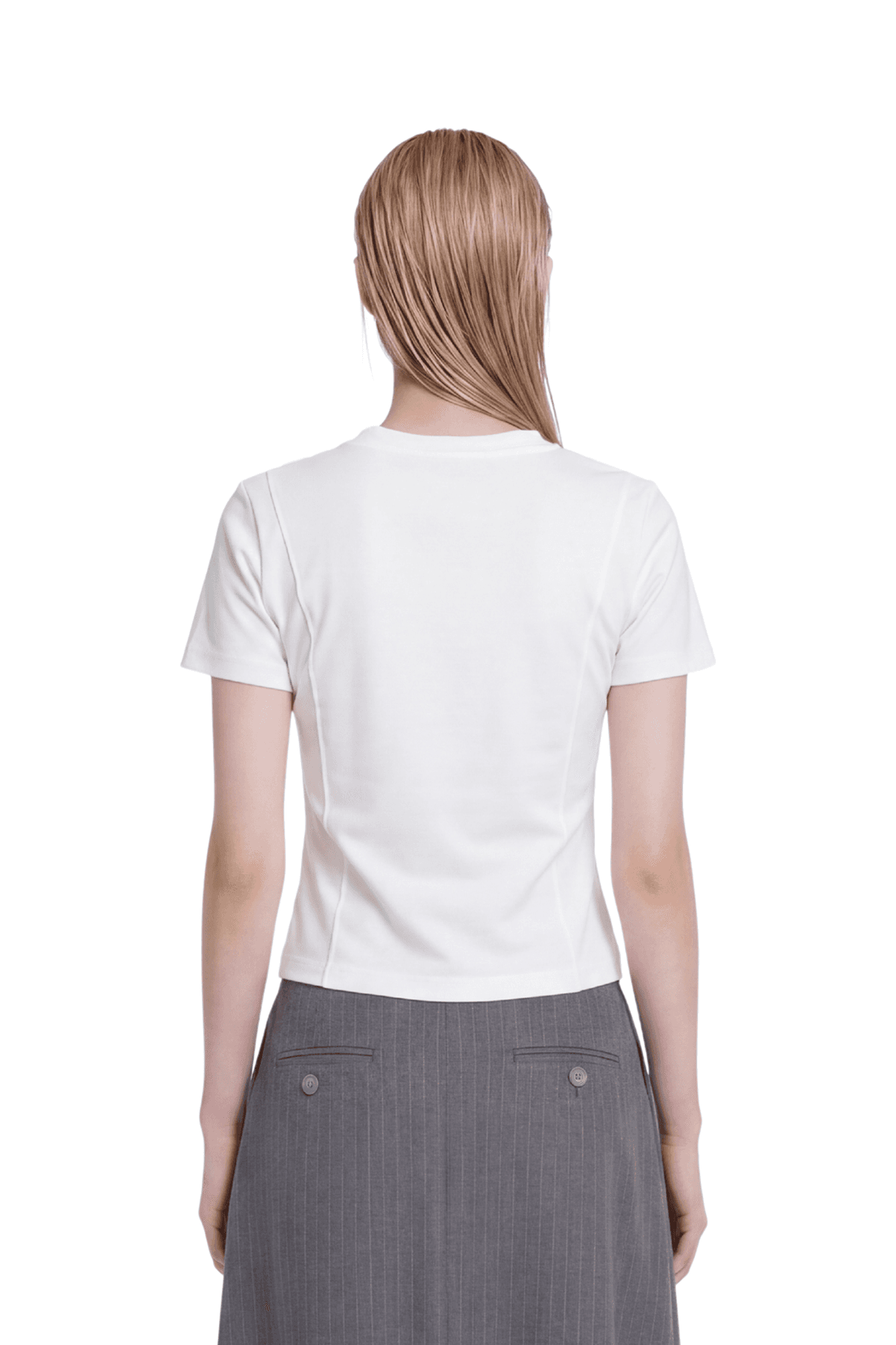 Frill Short-sleeve T-shirt (W) — vue 6