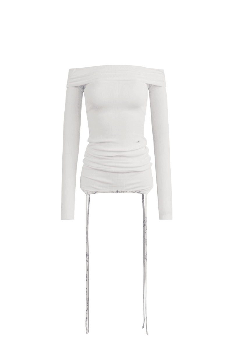 2-way Off-shoulder T-shirt (W)