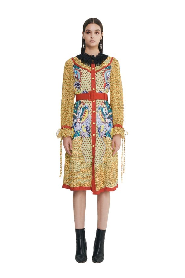 Lace Shirt Dress (TROP)
