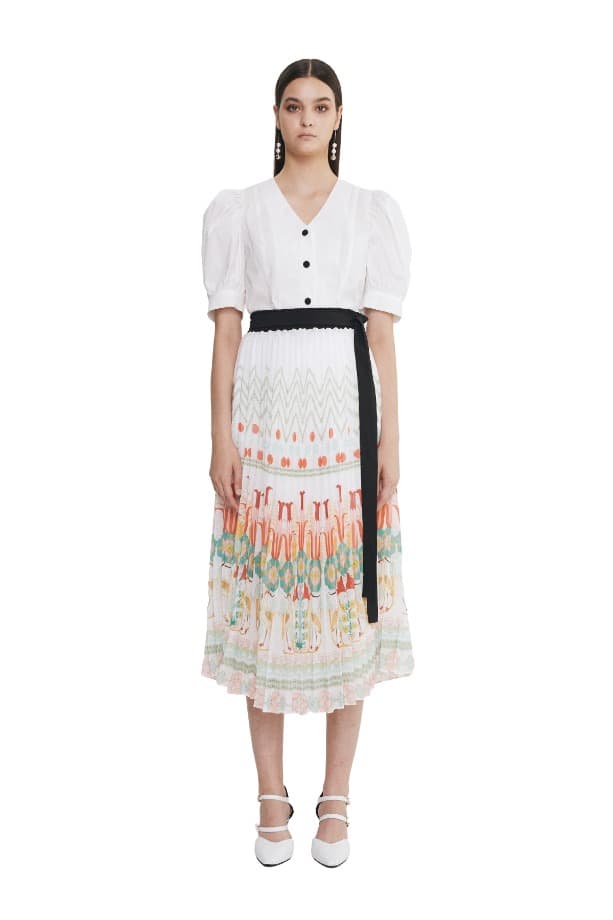 Pleats Skirt (WH)