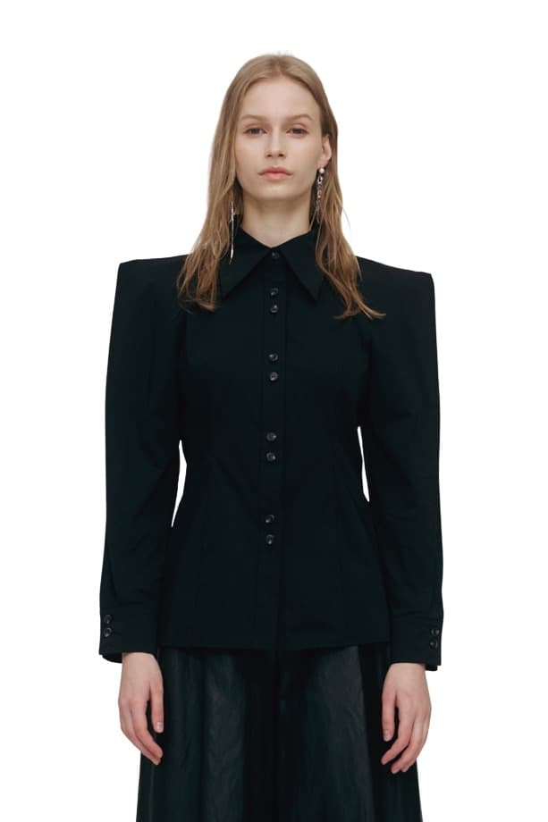 Angle-sleeve Blouse (B)