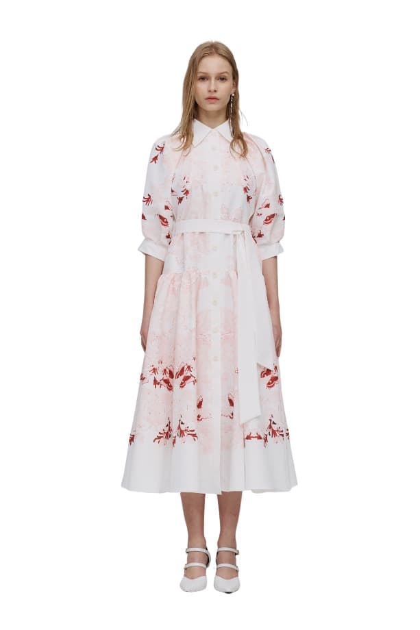 Puff Pintuck Dress (PI)