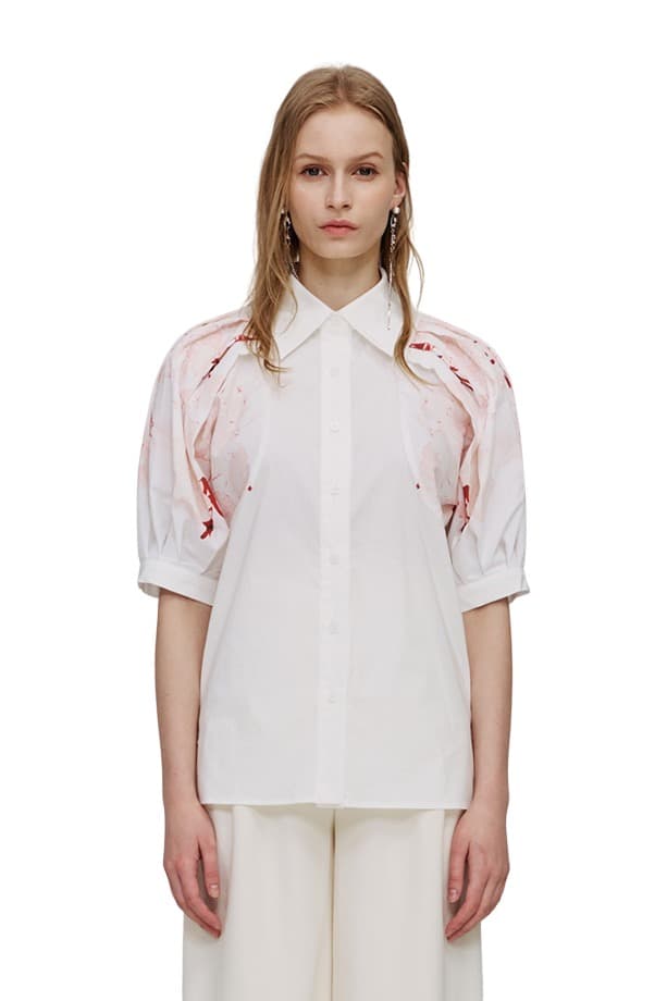 Puff Pintuck Blouse (W)