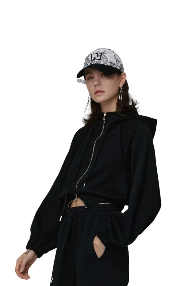 Embroidery Stitch Ball Cap (BK)