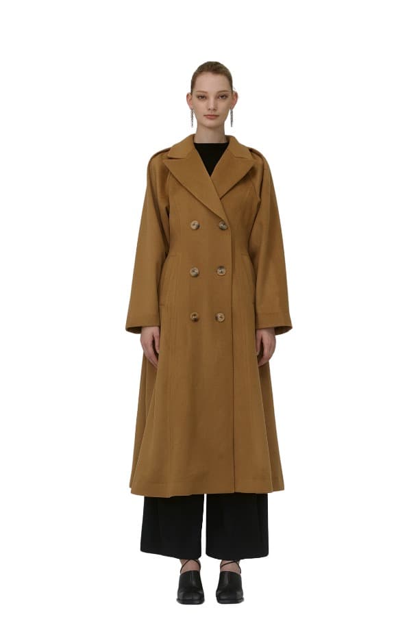 Puff Wool Coat (CML)