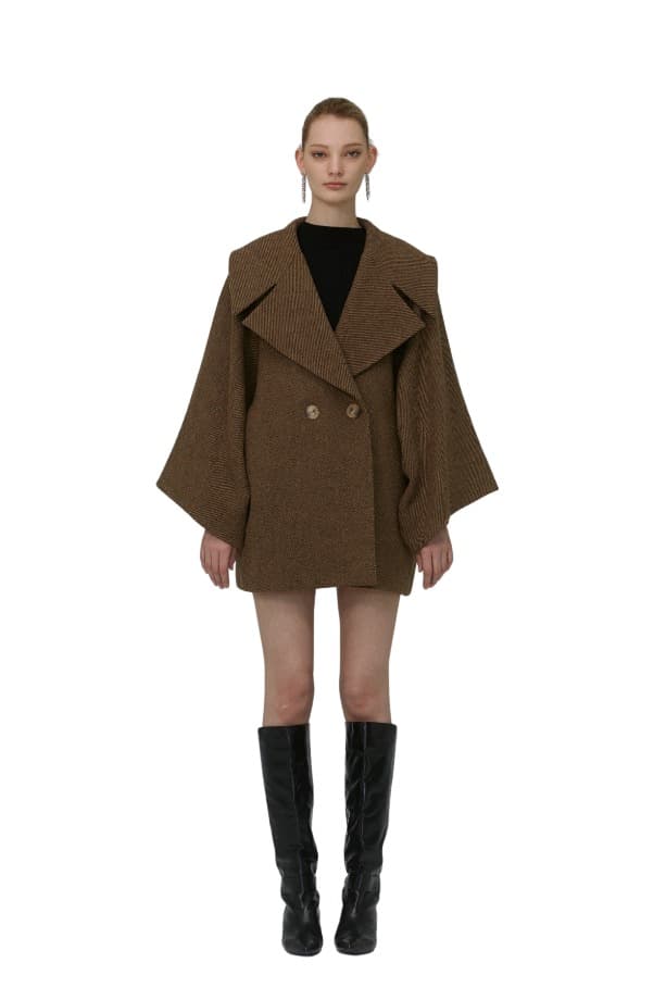 Cape Alpaca Coat (BR)