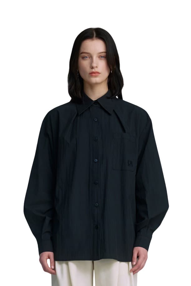 Pintuck Blouse (BK)