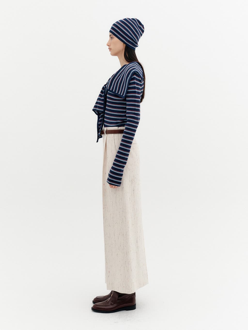 Multi Way Button Cardigan - Navy — vue 6