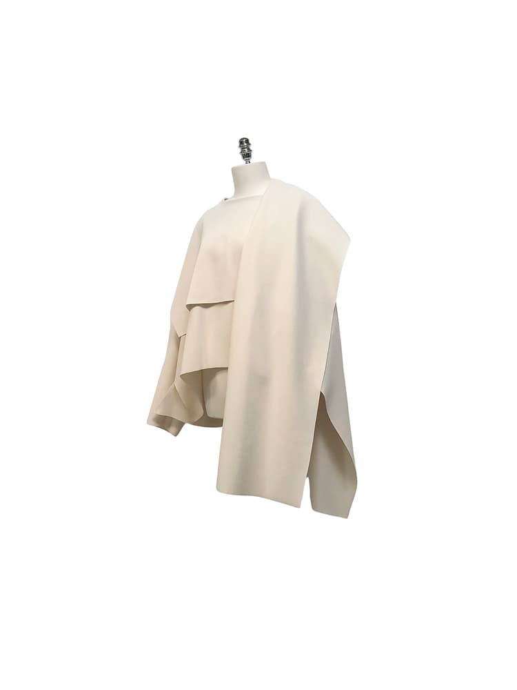 GDeL Less Line Cape Wide Top (Cream) — vue 13