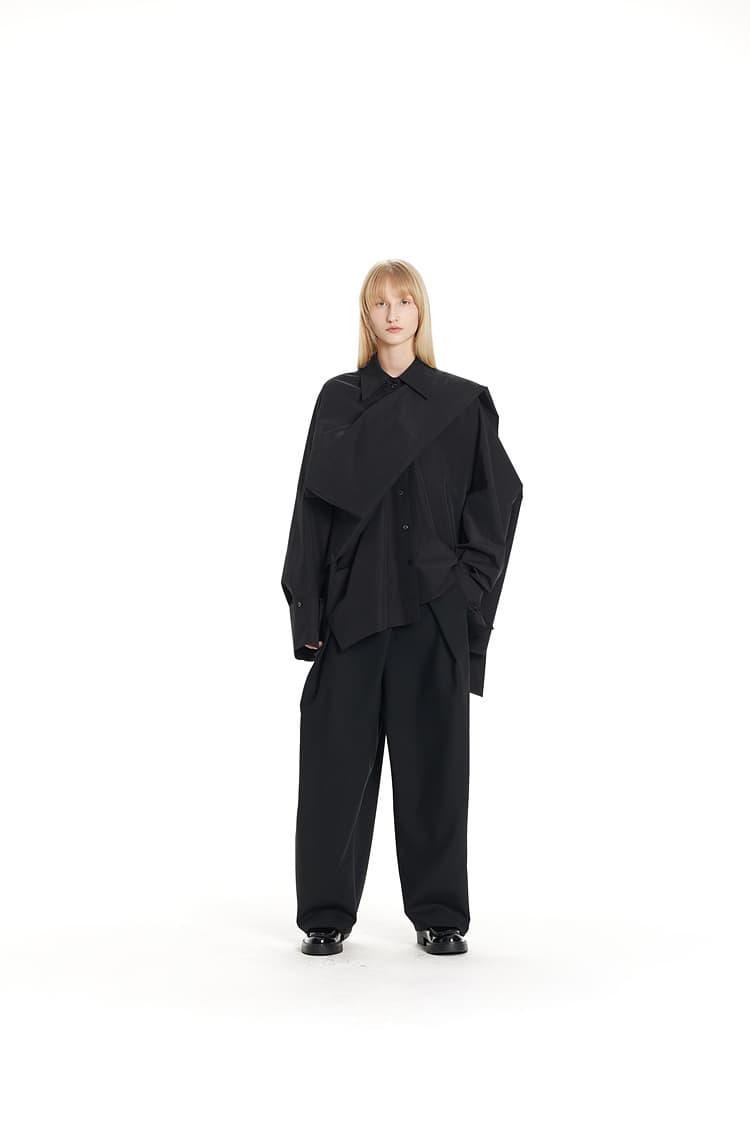 GDeL Jar-Fit Volume Pants (Black) — vue 10