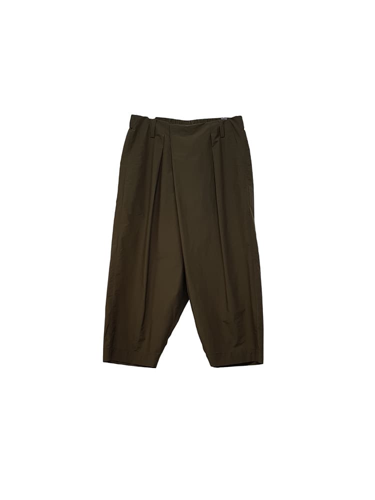 GDeL Recycled Nylon Baggy Pants (Khaki)